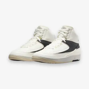 Women's AIR JORDAN 2 RETRO Sail Coconut Milk Black DX4400-100