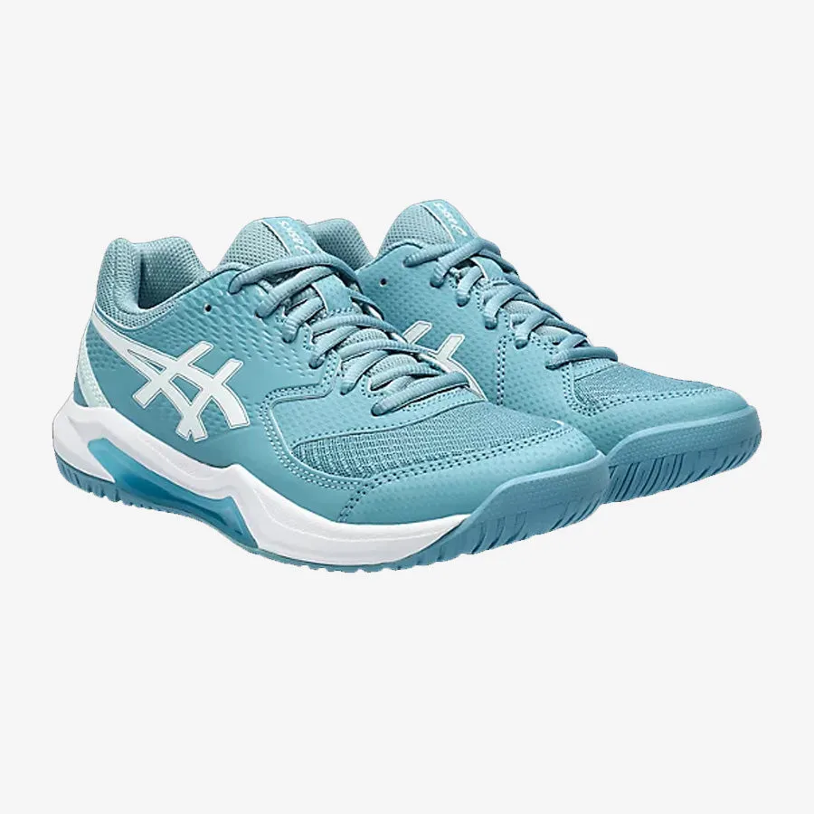 Women's Gel-Dedicate 8 Wide (Gris Blue/White)