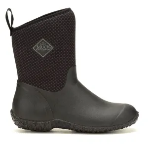 Women's RHS Muckster II Short Boot - Charcoal Print by Muckboot