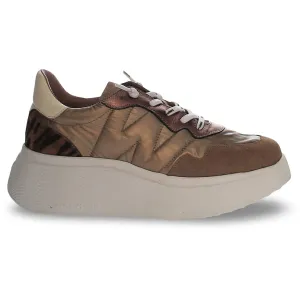 Wonders Roma Sneakers Taupe/Champagne