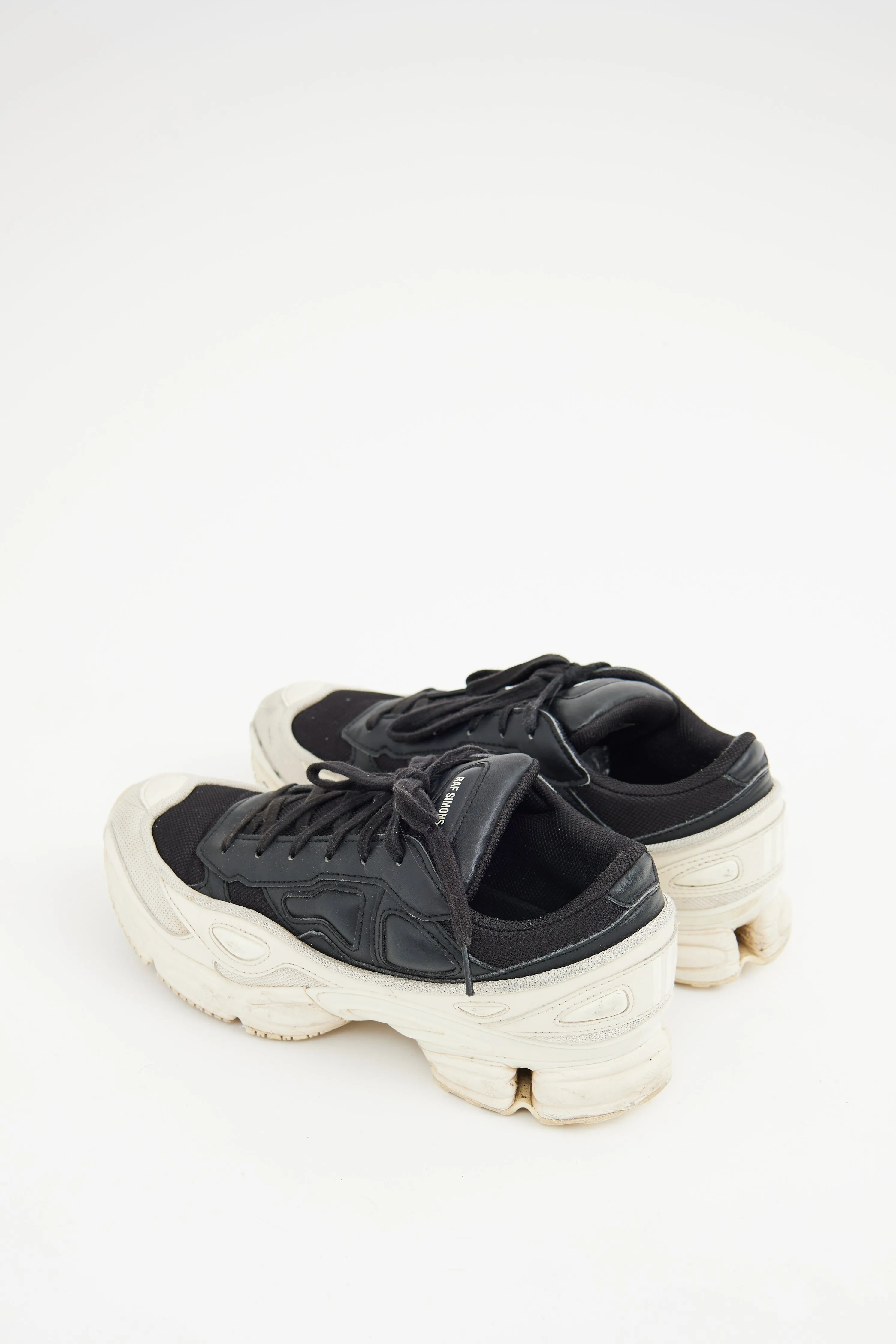 X Raf Simons Black Ozweego Sneaker