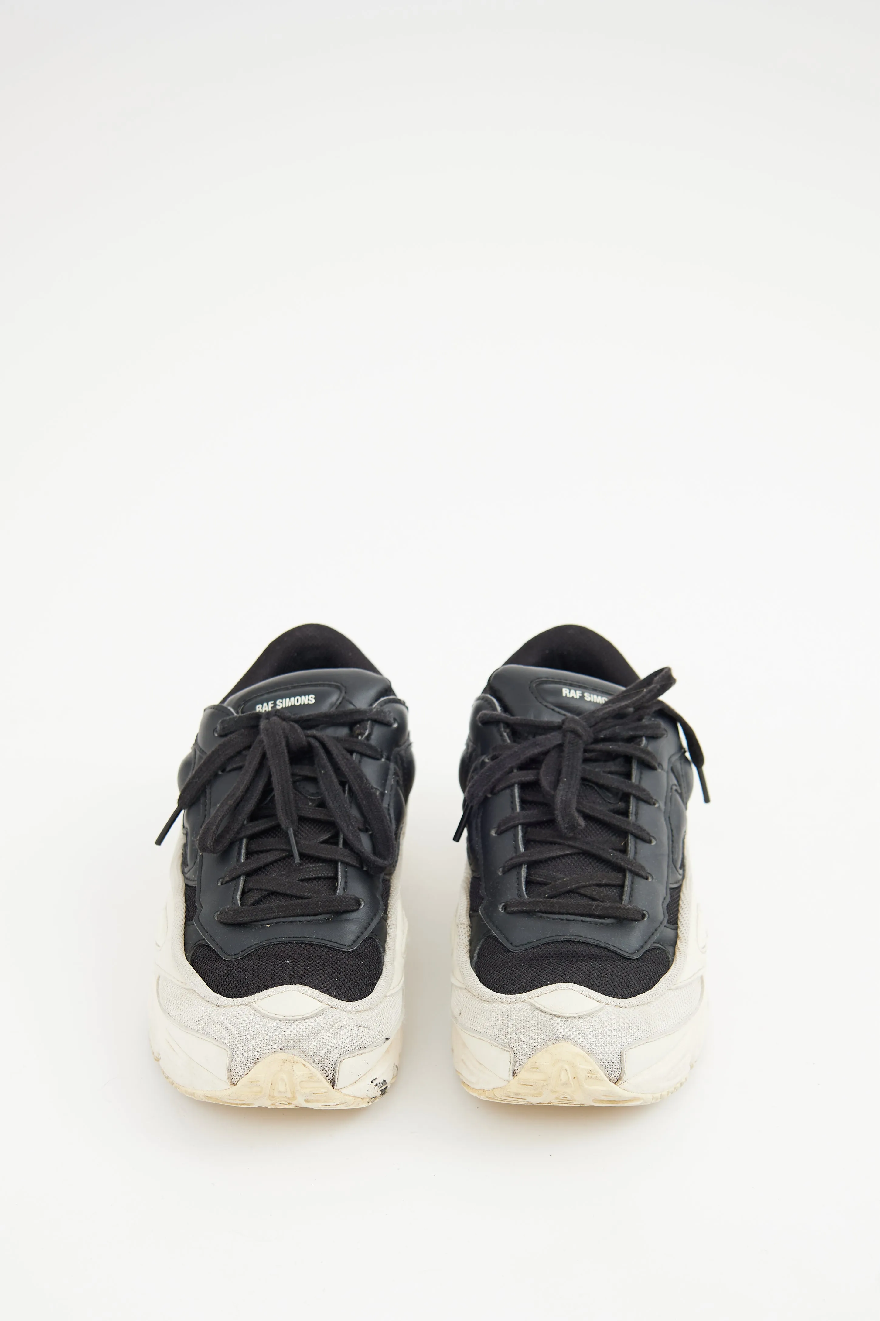 X Raf Simons Black Ozweego Sneaker