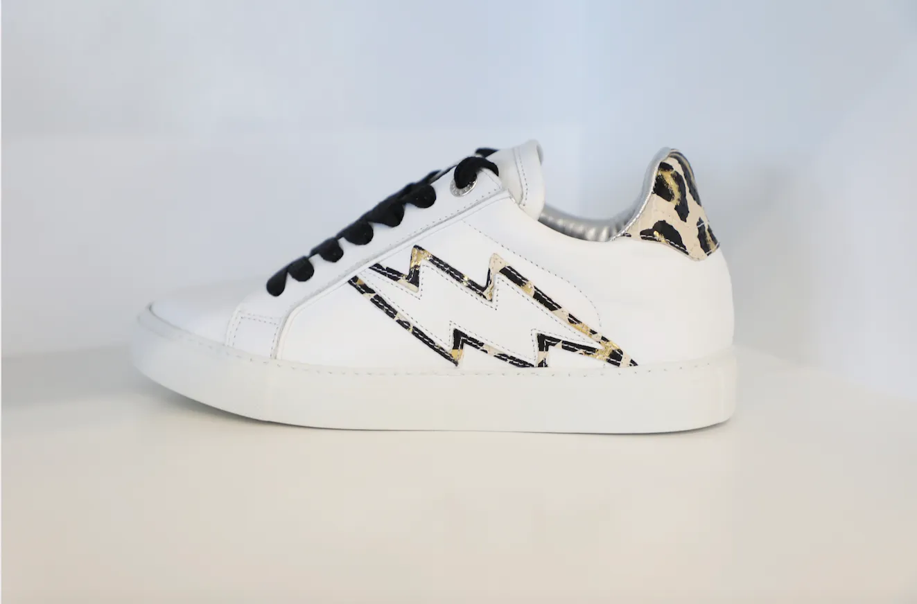 Zadig & Voltaire - ZV1747 Smooth C Sneakers in Blanc