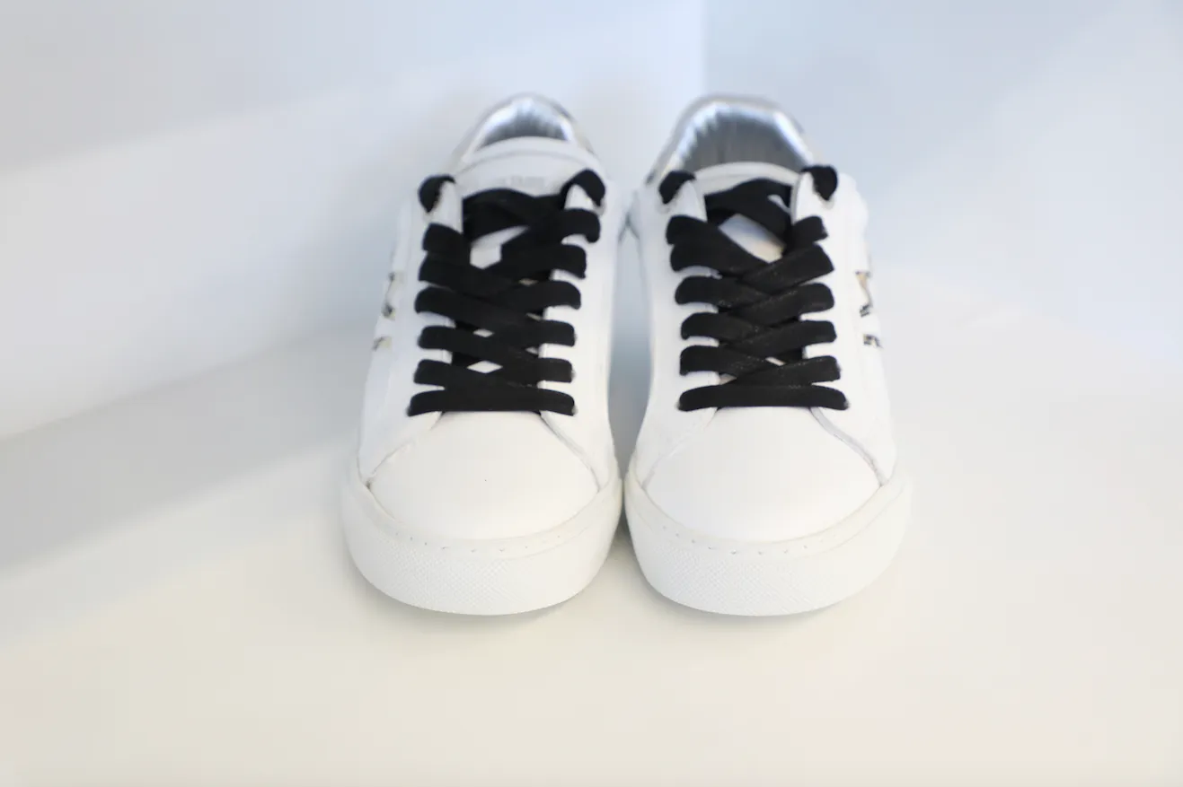 Zadig & Voltaire - ZV1747 Smooth C Sneakers in Blanc